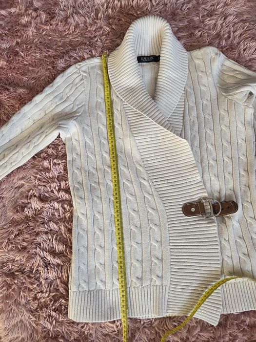 Sweterek Ralph Lauren warkocz