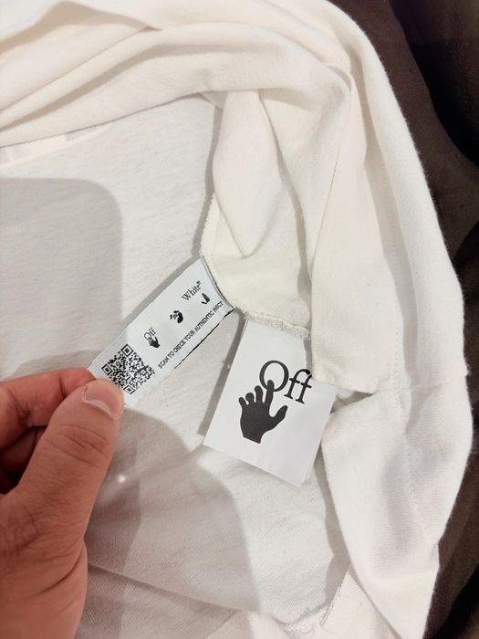 T shirt offwhite tamanho S