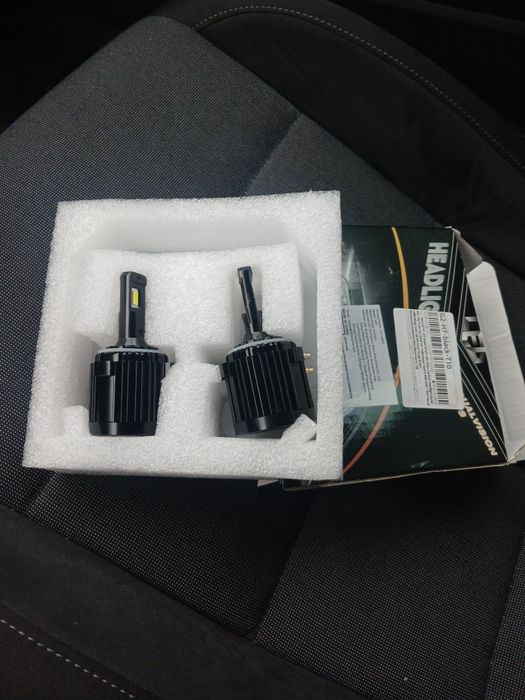 Лед лампи Н7 нові канбус присутній