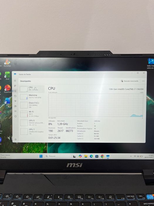 MSI Cyborg 14 A13V i7/16GbDDr5/RTX4050