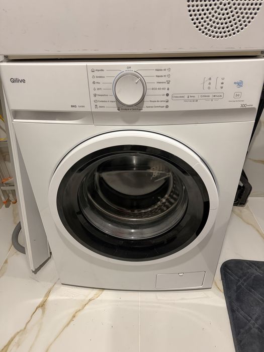 Máquina lava-roupas Qilive como nova - LEIA