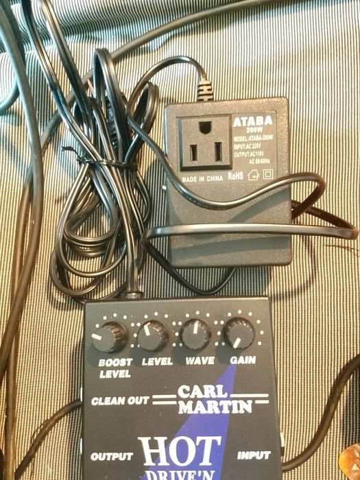 Carl Martin hot drive'n boost Mk 2