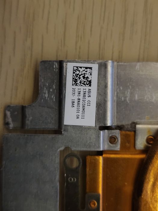 Układ chłodzenia Asus Tuf Gaming FX505