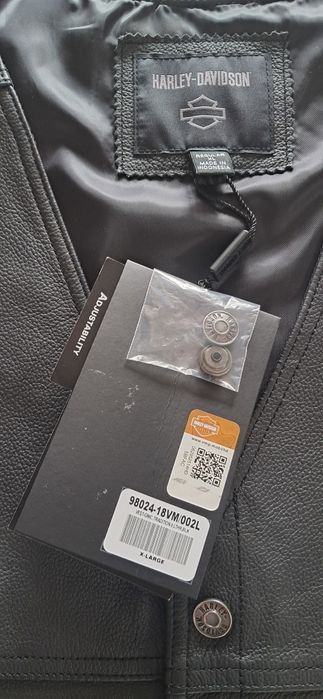 Harley Davidson Kamizelka skórzana Tradition 2