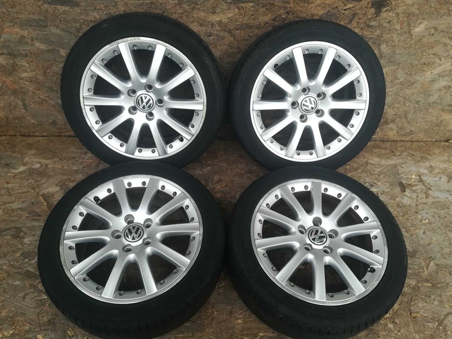 Koła letnie Golf Jetta Passat Touran Sharan A3 A4 Leon Octavia  225/45/17  5x112  ET54