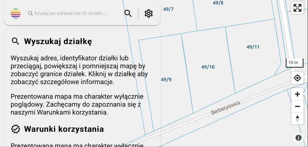 Dzialka Chróstnik 11.5 ar pod zabudowę jednorodzinną
