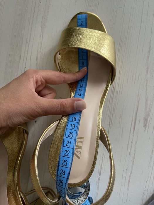 Босоніжки zara, жіночі, 38 розмір