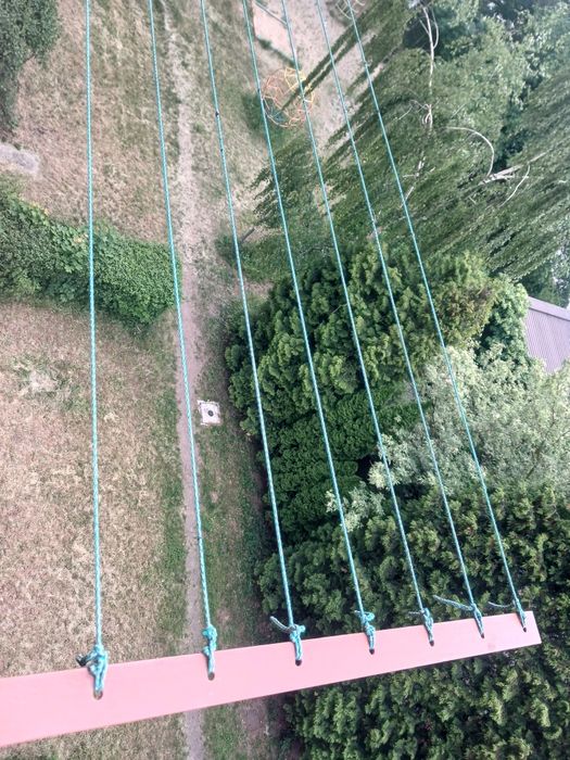 Suszarka zrobiona z kątowników zdemontowana