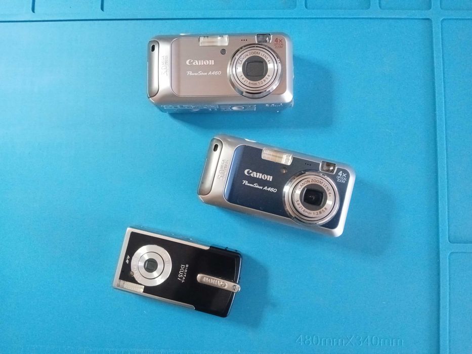 Tres Maquinas Fotográficas  Compactas Canon