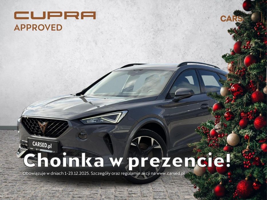 Cupra Formentor VZ 2.0 TSI / 310 KM 4x4 DSG LED 19" Cupra Machined Sport Skóry Navi+
