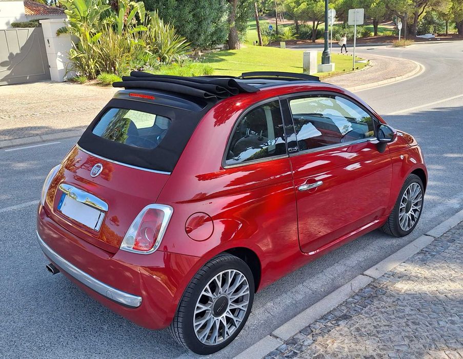 Fiat 500c Cabrio Sport  1.2cc 69cv OCASIÃO!