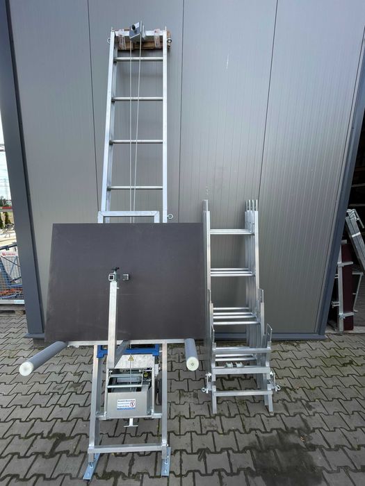 Winda dekarska Simplex Solar Lift do paneli drabina OD RĘKI 12m