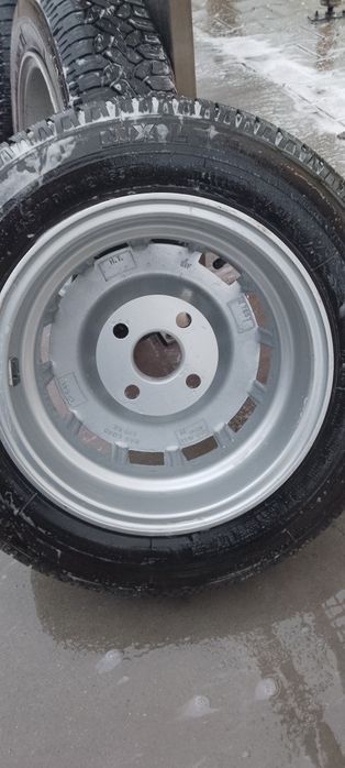 Koła.  Aluminiowe 12. 4x100. Fiat 126. minimoris