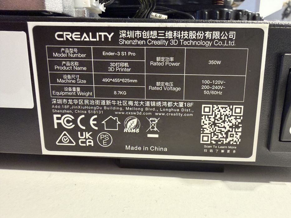 Ender 3 S1 Pro 3D Printer447280044899061762