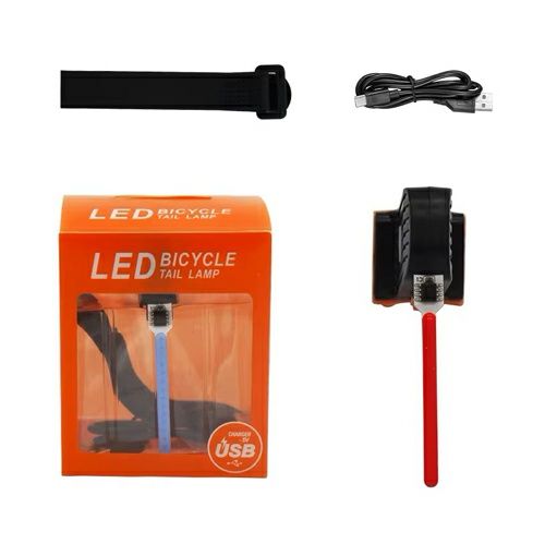 Стоп маячок велосипедный светодиодный фонарь