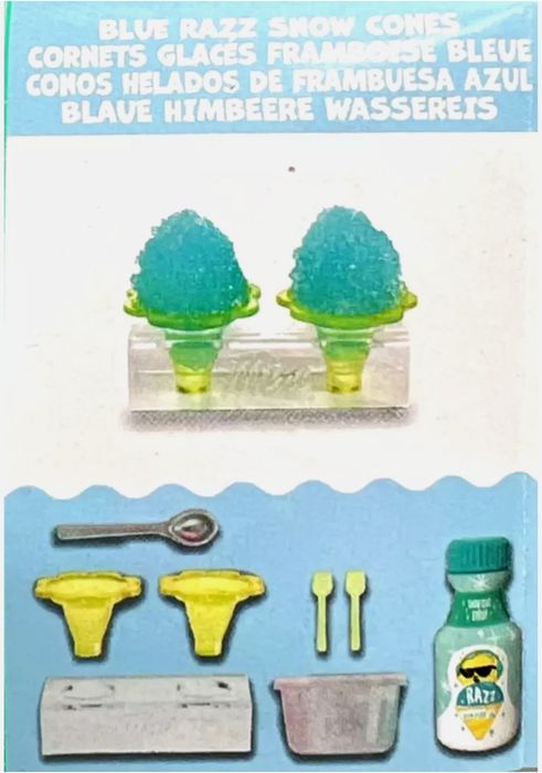 Miniverse make it mini food blue razz snow cones