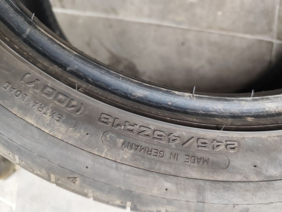 Pneus 245/45r18 Dunlop Sport Maxx  RT2 ocasião