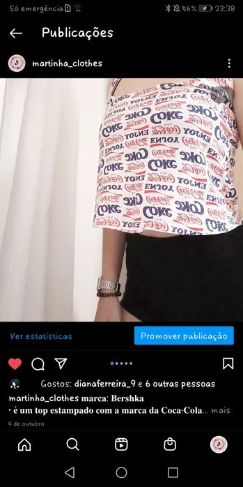 roupas novas - Bershka / Springfield