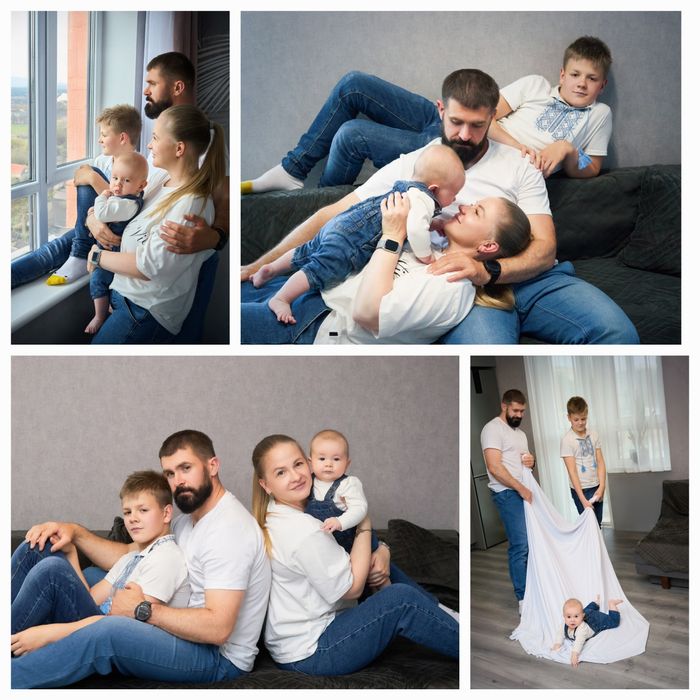 Сімейна фотосесія, фотосесія новонароджених,,таїнство хрещення