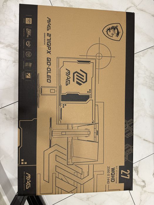 Монітор ігровий msi 271qpx-qd Oled 360 hz 2560x1440