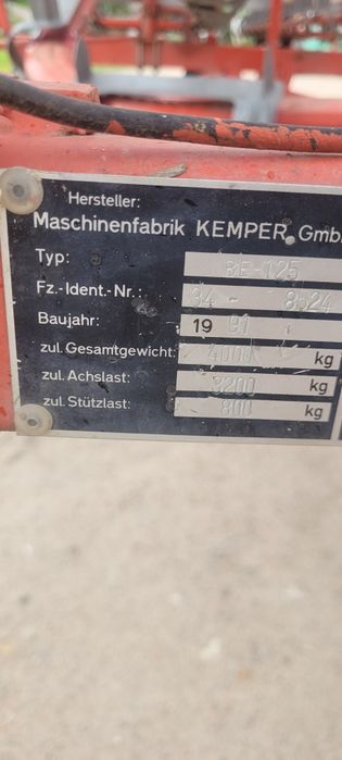 Kemper be 125 ballenautomat be 95 fella ba 125