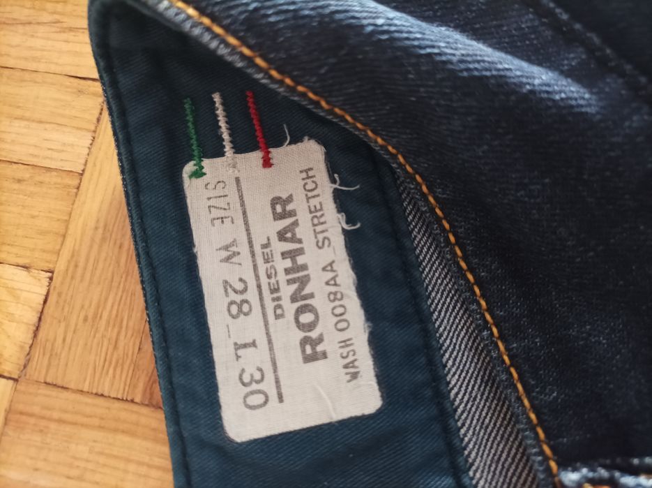 Spodnie jeansowe damskie Diesel Ronhar