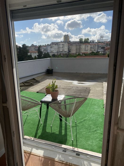 T1 com terraço Porto