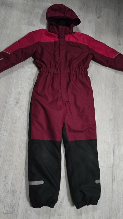 Kombinezon zimowy dziewczęcy rozmiar 140 146 jednoczęściowy