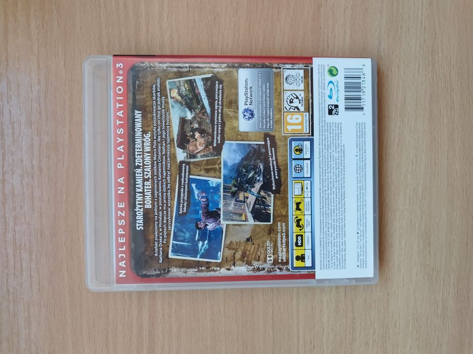 Uncharted 2 Among Thieves PS3, pl, stan bdb, możliwa wysyłka olx