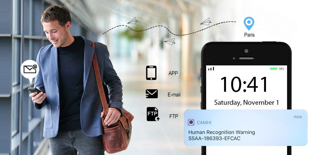 Wifi камера відеоспостереження 5мегапікселів