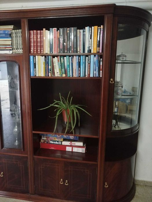 Móvel de Sala com cristaleira