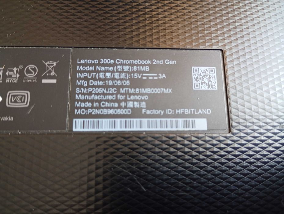 Lenowo 300e 2nd gen Chromebook laptop do internetu 1 Gbit !