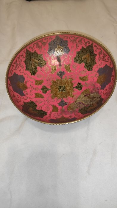 Ваза для фруктів, цукерок,  Індія, латунь