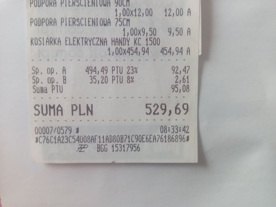 Kosiarka elektryczna Handy do naprawy lub na części