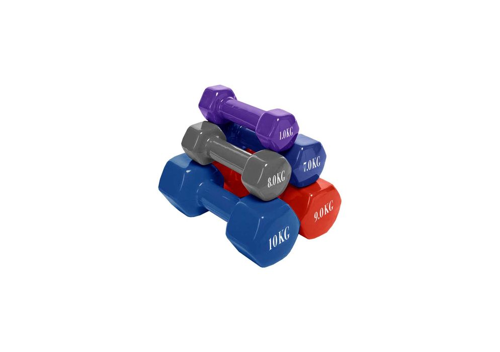 Halteres Redondos e Hexagonais Dumbbells Musculação Crossfit (NOVOS)