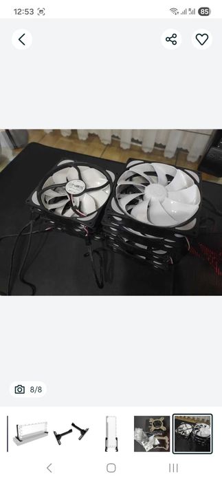 Blok wodny Koolance CPU-380 oraz wentylatory Noiseblocker