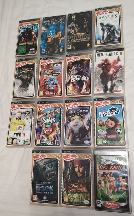 PSP oraz gry do niego