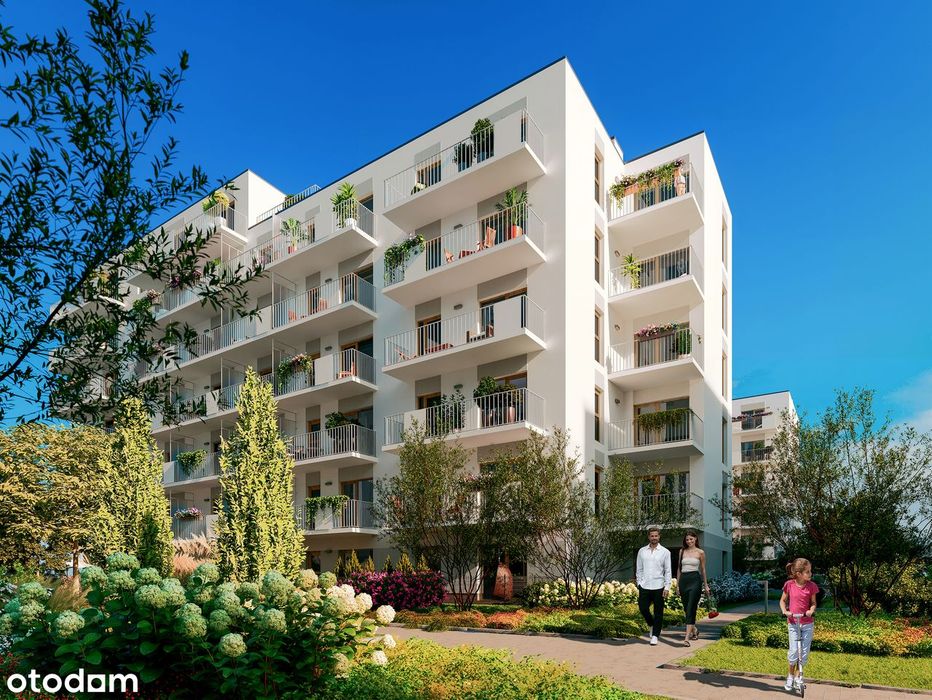 2-pokojowe mieszkanie 38m2 + balkon Bez Prowizji