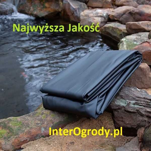 Folia do oczek oczka wodnych/Geomembrana gr 1.0mm Czarna lub Niebieska