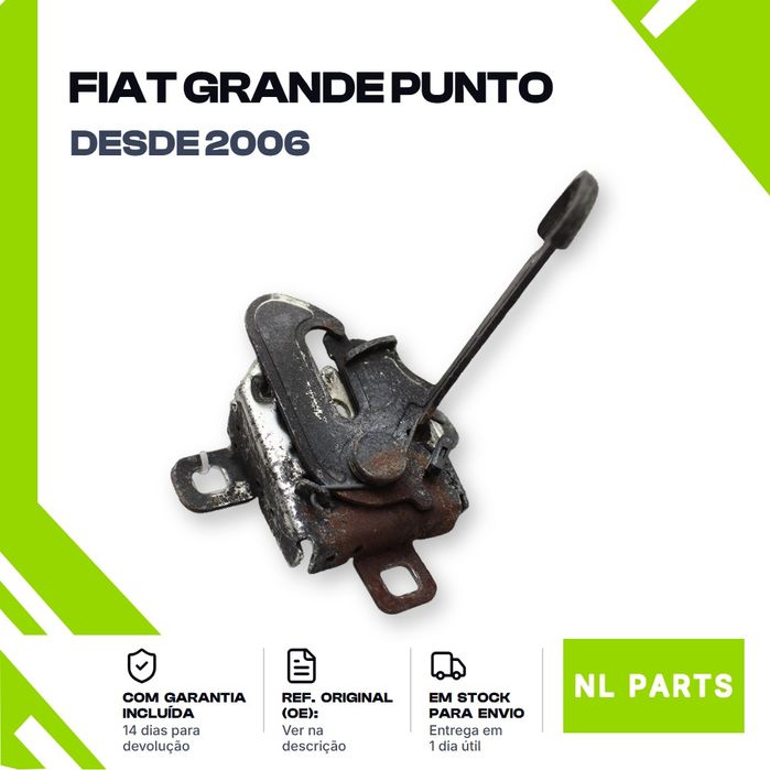 Fecho do capot Fiat Grande Punto Frente (2006 em diante)