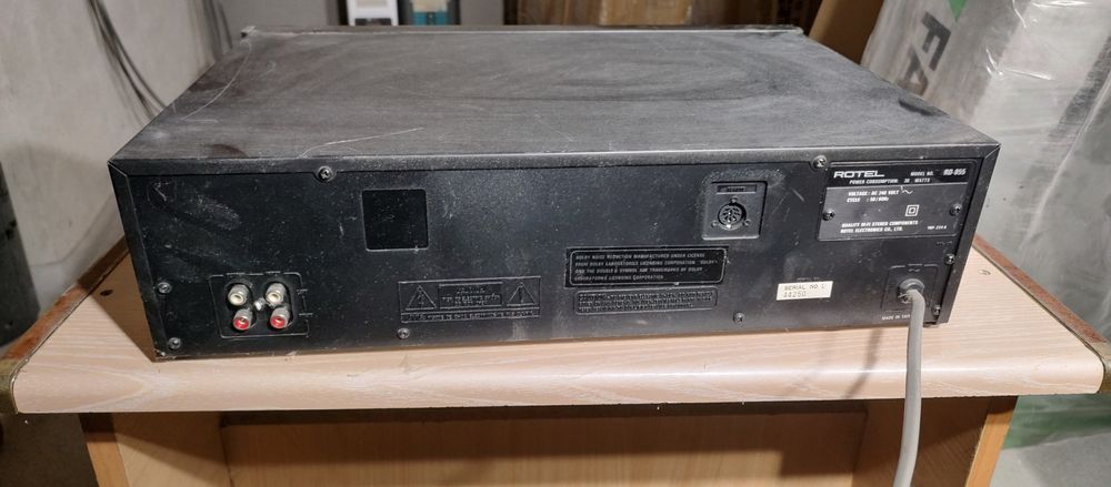 Magnetofon kasetowy Rotel RD-855 deck odtwarzacz kasetowy