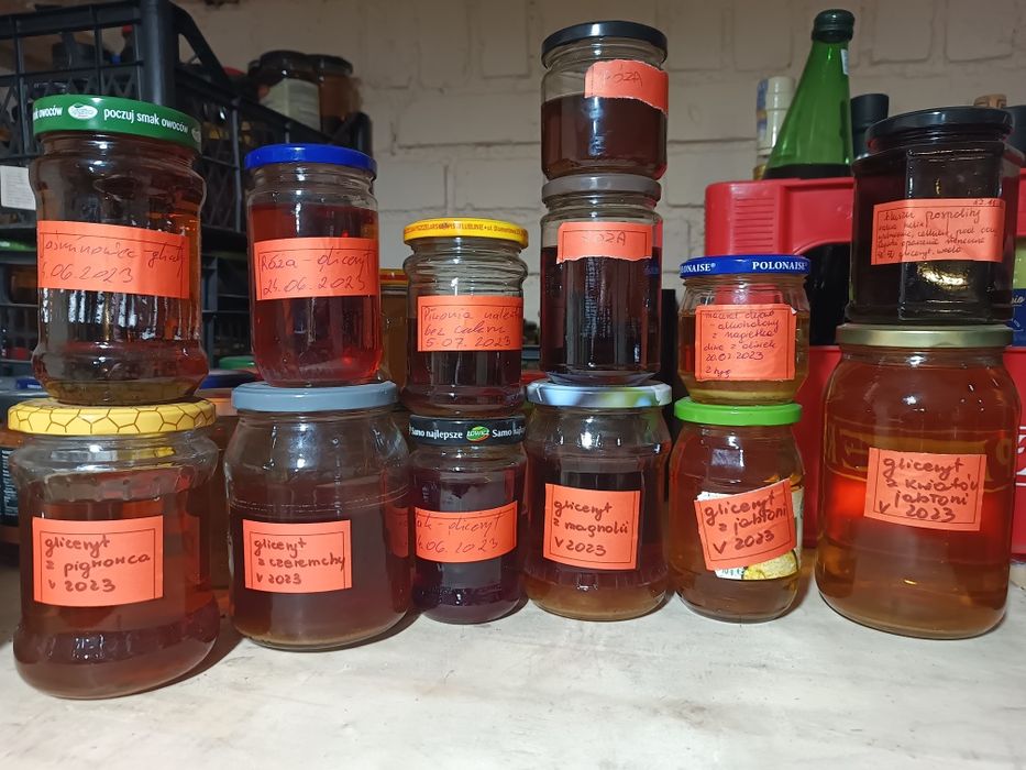 Gliceryt Gliceryty z róży nagietka jabłoni Mix do kremów i mydeł