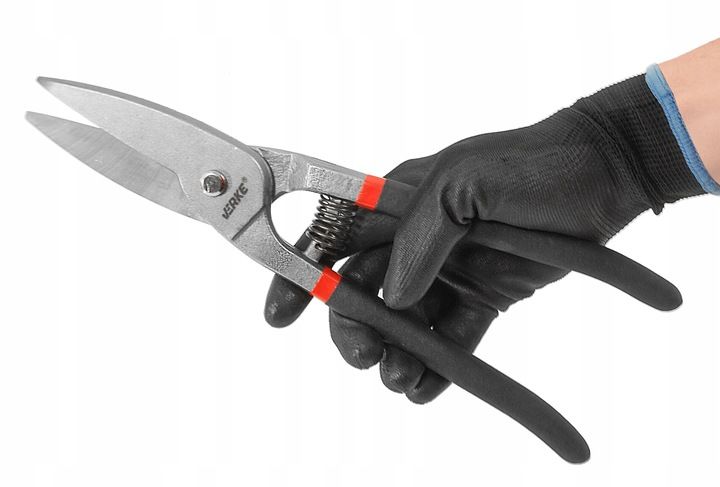 Nożyce Ręczne Do Cięcia Blachy Metalu Proste 30 Cm Mocne Solidne!!