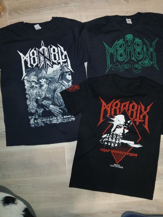 Футболки m8l8th полностью ноаые