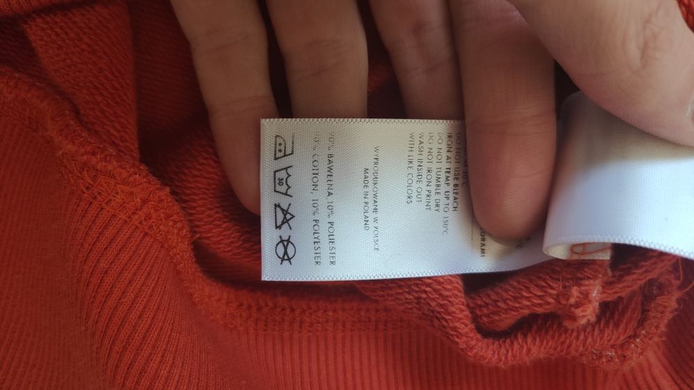 Pomarańczowa bluza PLNY LALA