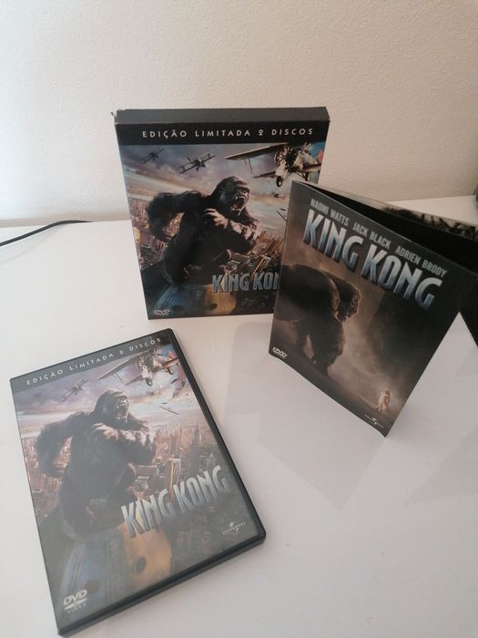 King Kong DVD/edição especial/versão alargada/Playstation 2