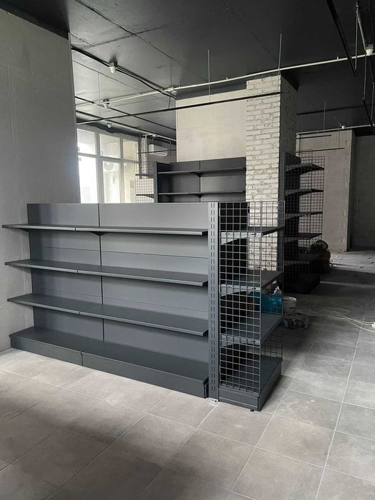 Стелажне обладнання для магазину