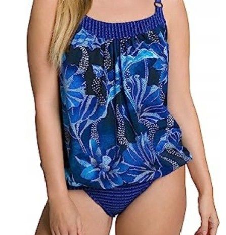 Ulla Popken strój Kąpielowy dwuczęściowy Tankini r. 48/4XL Nowe
