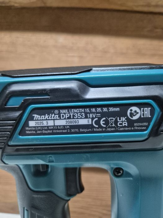 Makita Sztyfciarka/Gwoździarka DPT353 Orginał! F55