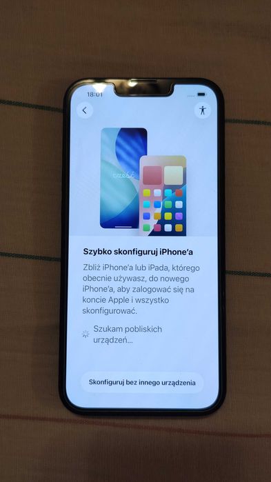 iPhone 13 5G / 128 GB Czarny (model MLPF3ZD/A), bez rys/uszkodzeń!